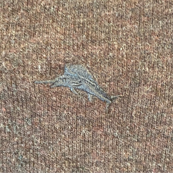 Tommy Bahama Flipshot Partial Zip Pullover Reversible Brown Gray Sweater 3XL? - Picture 6 of 14
